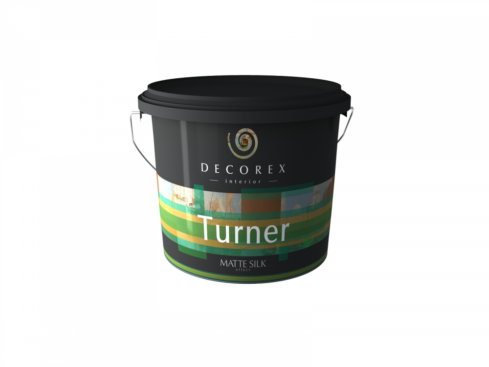 Декоративная штукатурка Decorex Turner, 3,7 кг эффект матового шёлка